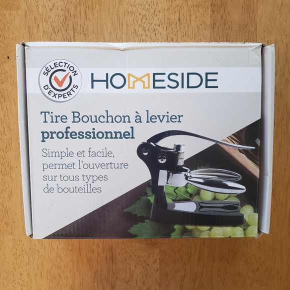 Professional Sommelier Lever-Corkscrew Wine Opener Stainless Steel Screwpull - Picture 6 of 6